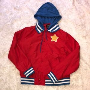 Steve Universe Cartoon Network Button Hoodie